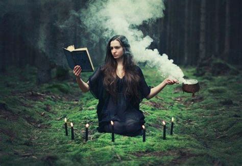 Spell casting witch with light and sound features